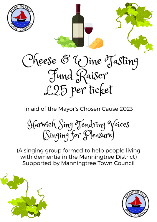 Charity Wine Tasting with Manningtree Town Council - Friday 24th May